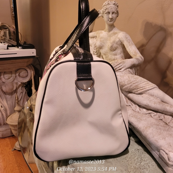 L.A.M.B. by Gwen Stefani Cherry Blossom Satchel Luxury Designer Bag #586 - Picture 10 of 14